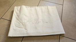 Lenzuolo bianco cifrato AM 250x280 cm