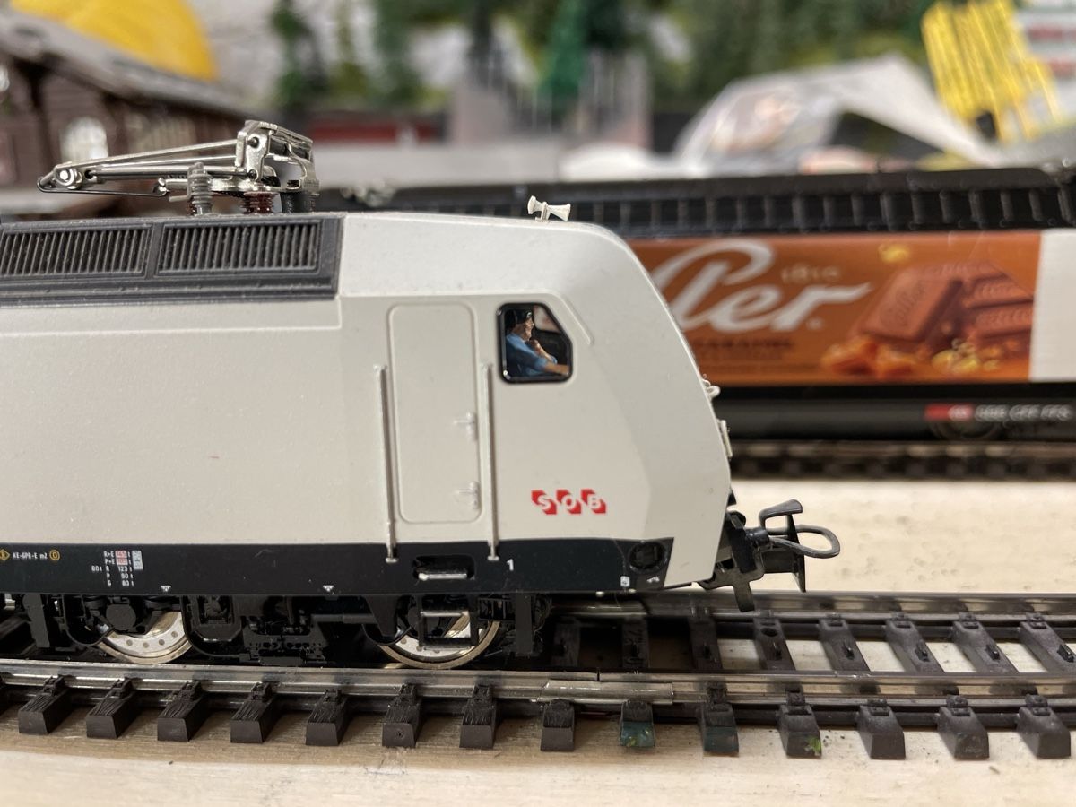 Fleischmann Modellini di ferrovie: Fleischmann Lok 486 652-1 Lokloop neuwertig – Usato da Gossau SG venduto da Krokodil344 4