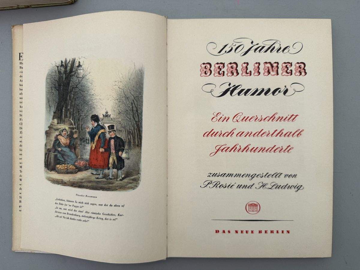 Libri: // 150 Jahre Berliner Humor // – Usato da Birmenstorf AG venduto da Pat_roll 1