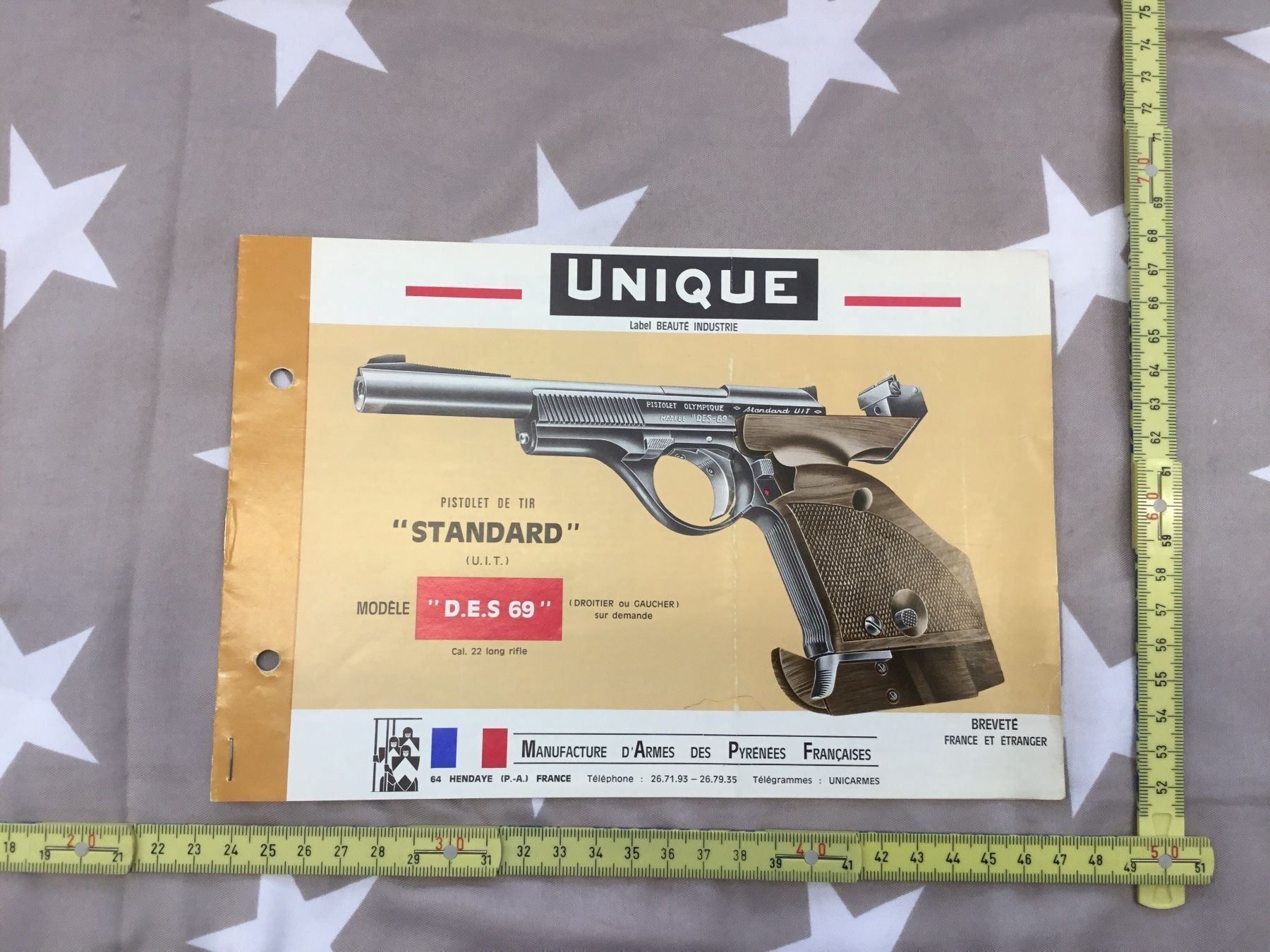 Documenti: ANLEITUNG UNIQUE MODEL D.E.S 69 22 LR – Usato da Cama venduto da anto_a