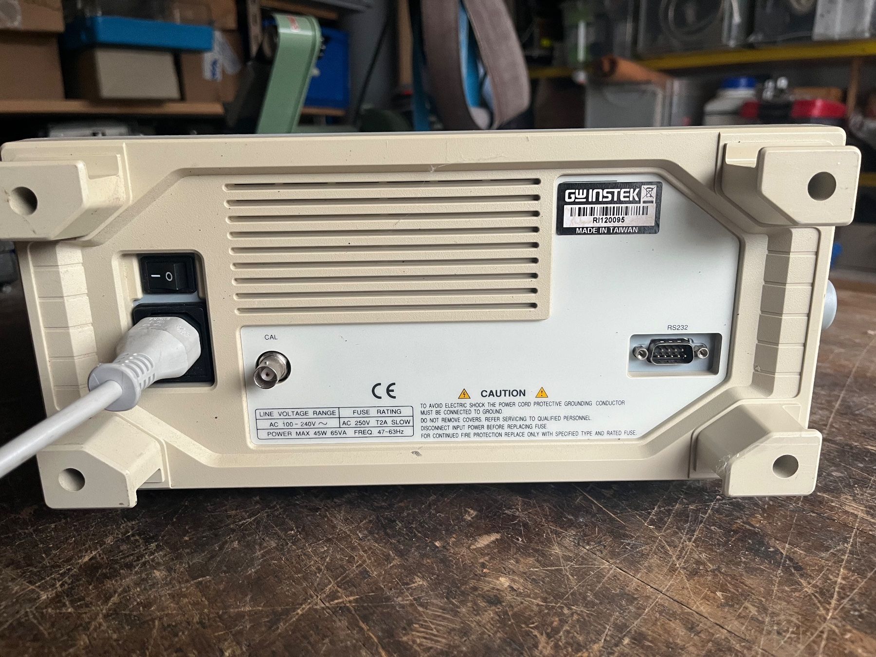 Misurare: Oscilloscope Instek GDS-806C – Difettoso da Delémont venduto da Cannonus 1