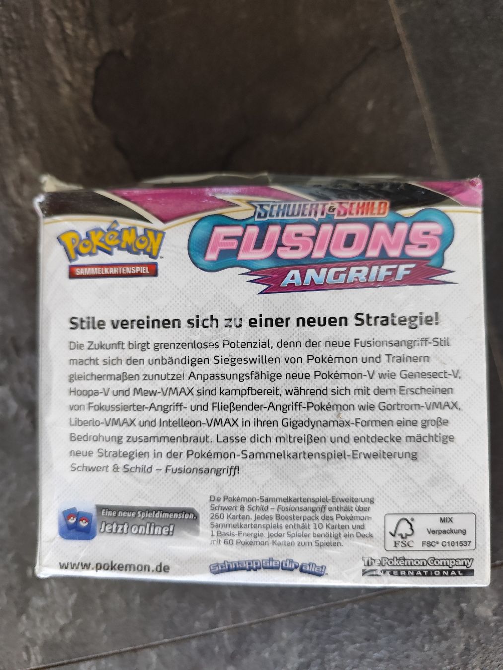 Pokémon Carte collezionabili: Pokemon Fusions Angriff Display DE OVP – Nuovo e nell'imballaggio originale da Sissach venduto da Akimbaro 1
