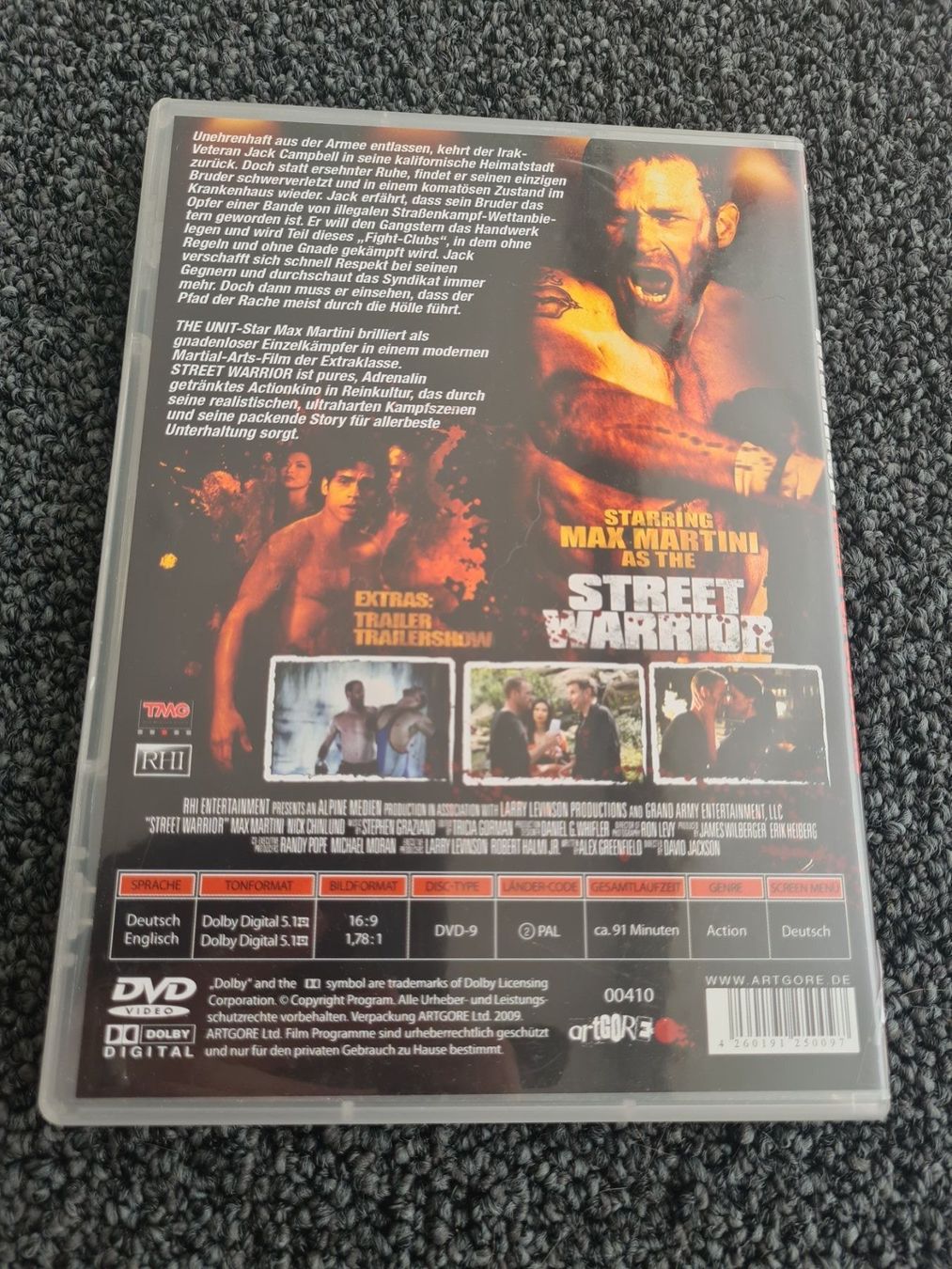 Tutti i DVDs: STREET WARRIOR(11356) – Usato da Ruswil venduto da jan_bxl5 1