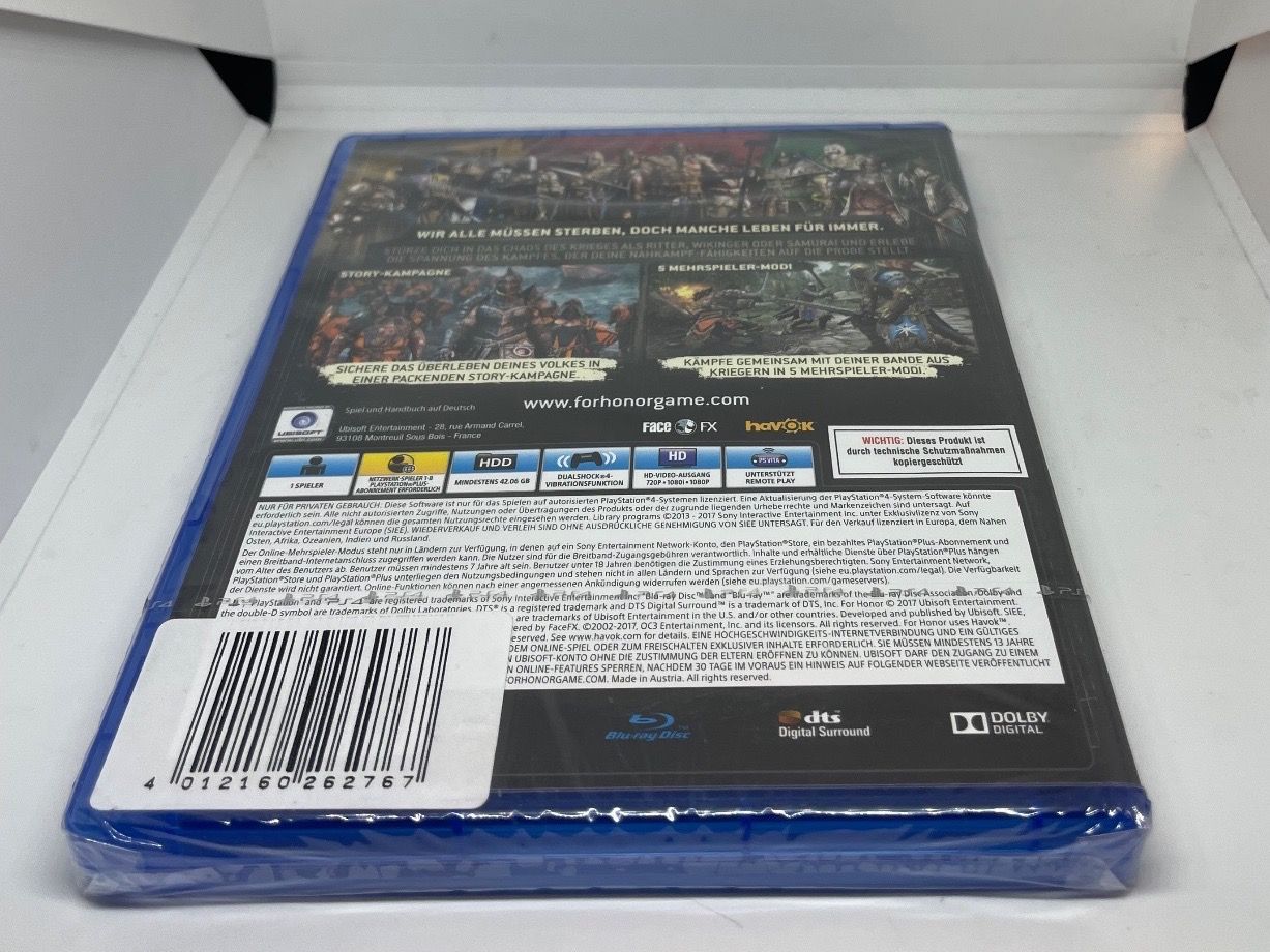 Sony Giochi: For Honor OVP NEU PS4 – Nuovo e nell'imballaggio originale da Dietlikon venduto da NESFEVER 1