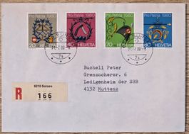 Schweiz First Day FDC Pro Patria 1980
