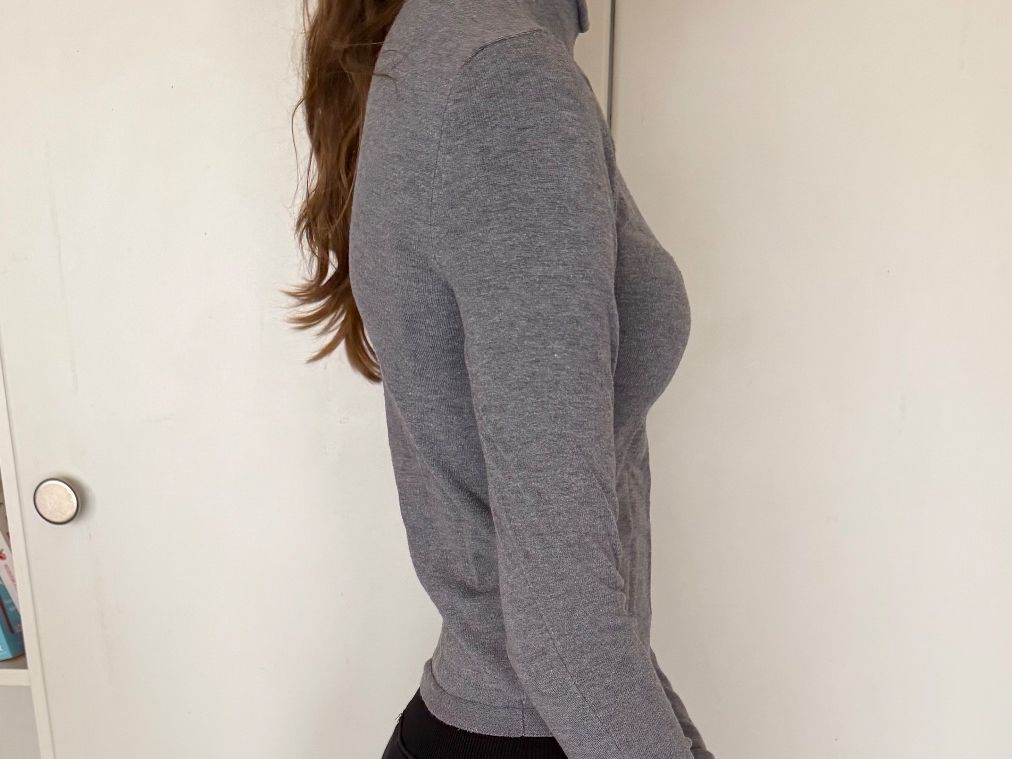 Mango Pulls & Sweat-shirts: Pull mango gris – D'occasion à Bottens par lal_plz7 1