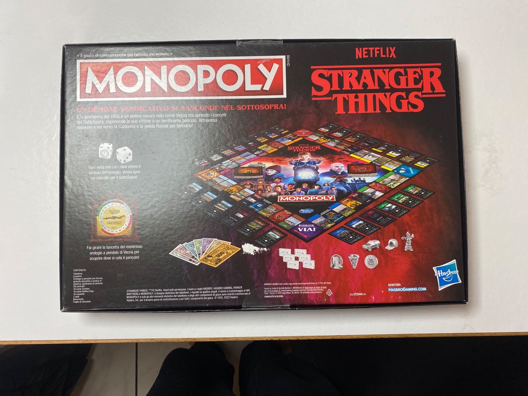 Hasbro Spiele: Stranger Things Monopoly italienische Version – Neu (gemäss Beschreibung) aus Lausen von Diddlshop 1