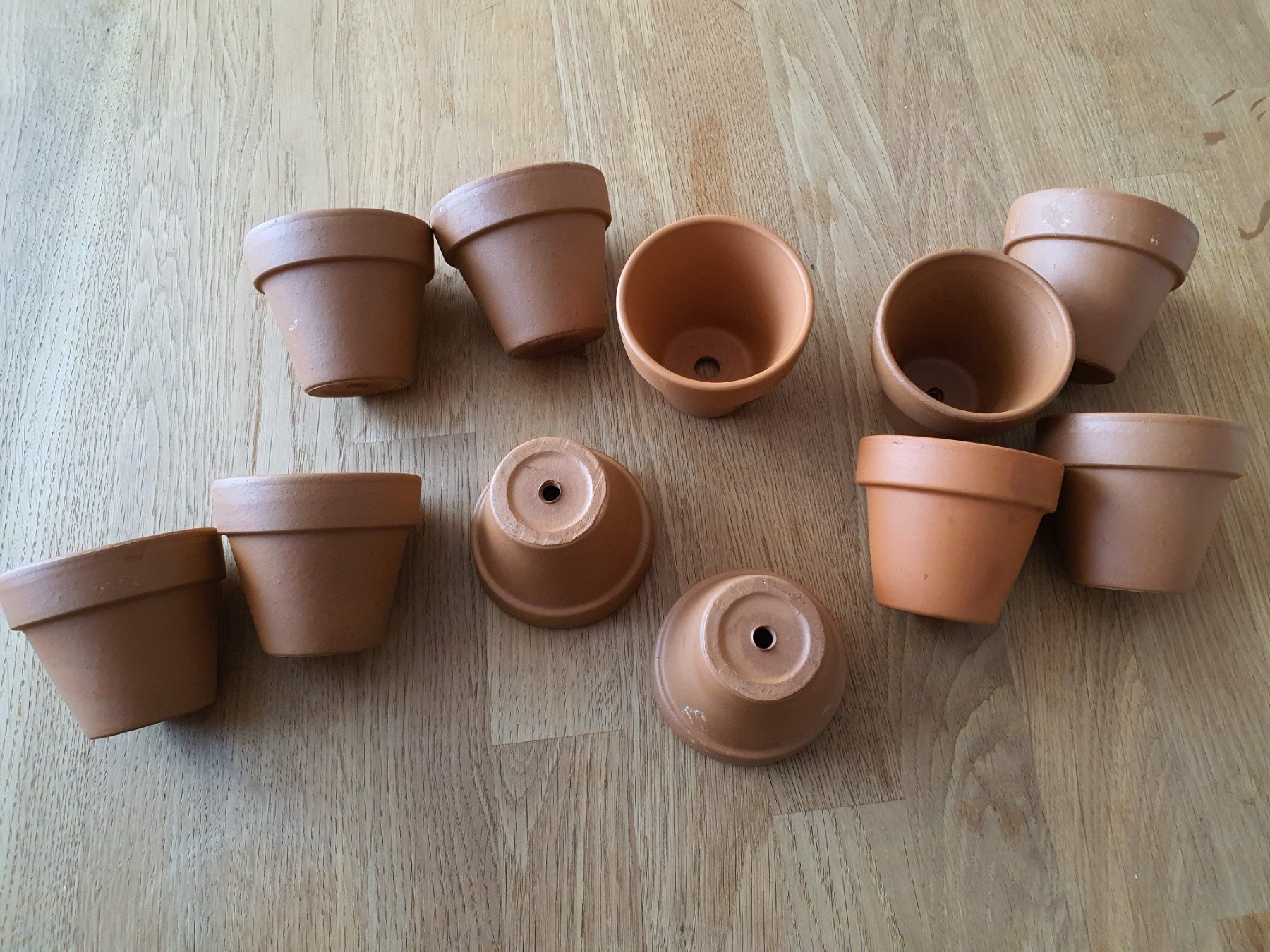 Kit bricolage: Backformen (11 Terracotta Töpfchen) Brunch-Deko – Nuovo (secondo la descrizione) da Winterthur venduto da Nooitgedagt 9