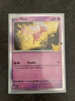 Mew 065/128 30th anniversary Card 