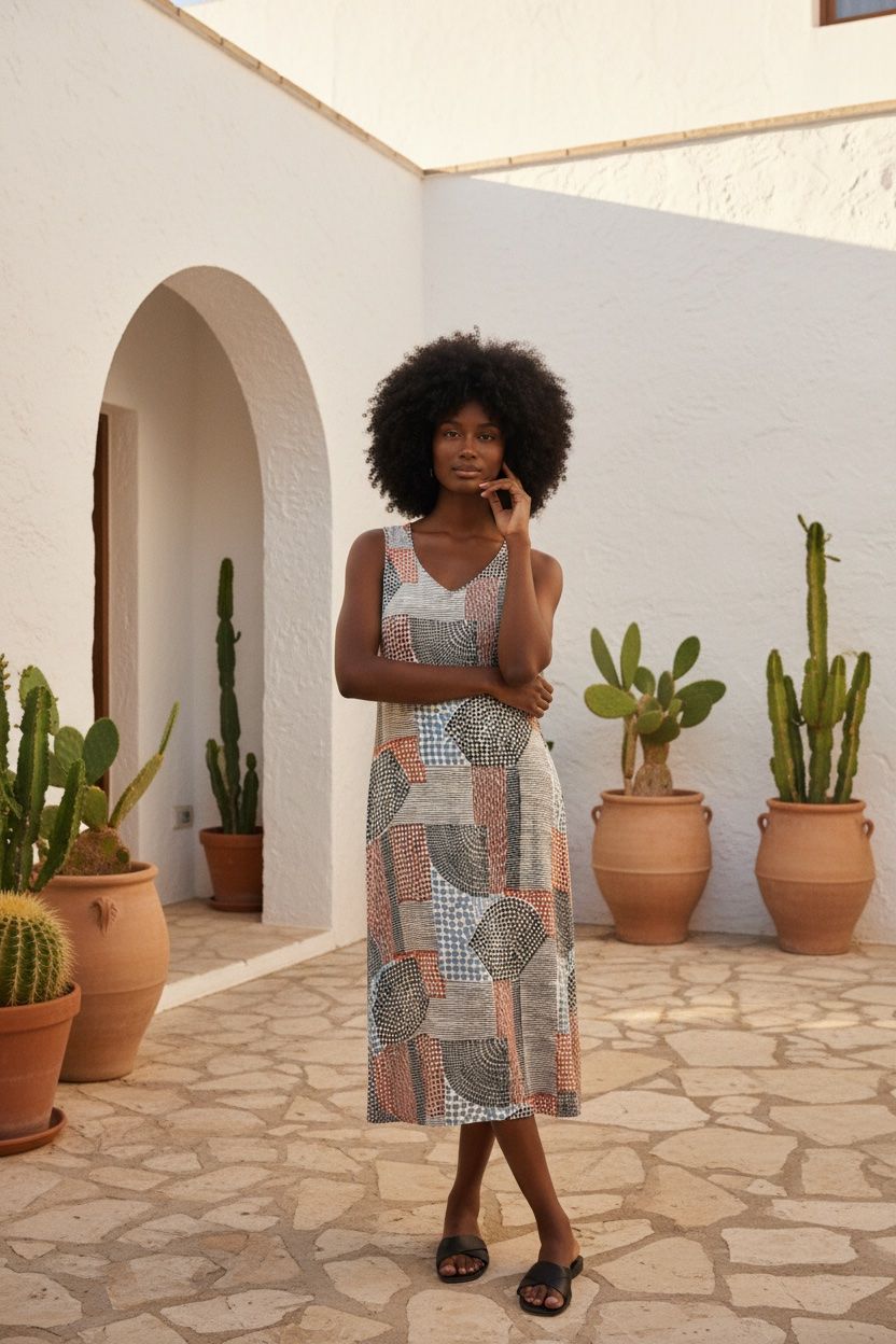 Vestiti: Robe Gozé mosaïque — Neuve — Taille 2 – Nuovo e nell'imballaggio originale da Vuisternens-Romont venduto da gol_xp6p