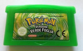 Nintendo GBA - POKEMON Verde Foglia