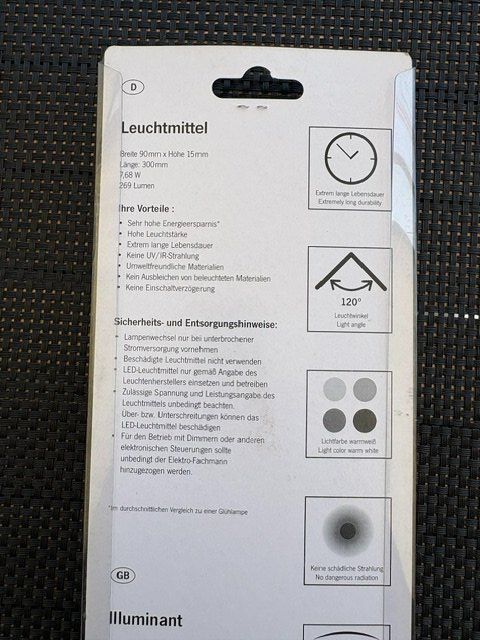 Kronleuchter & Deckenlampen: LED Aufbauleuchte – Neu und originalverpackt aus Stettfurt von Oberdorf 2