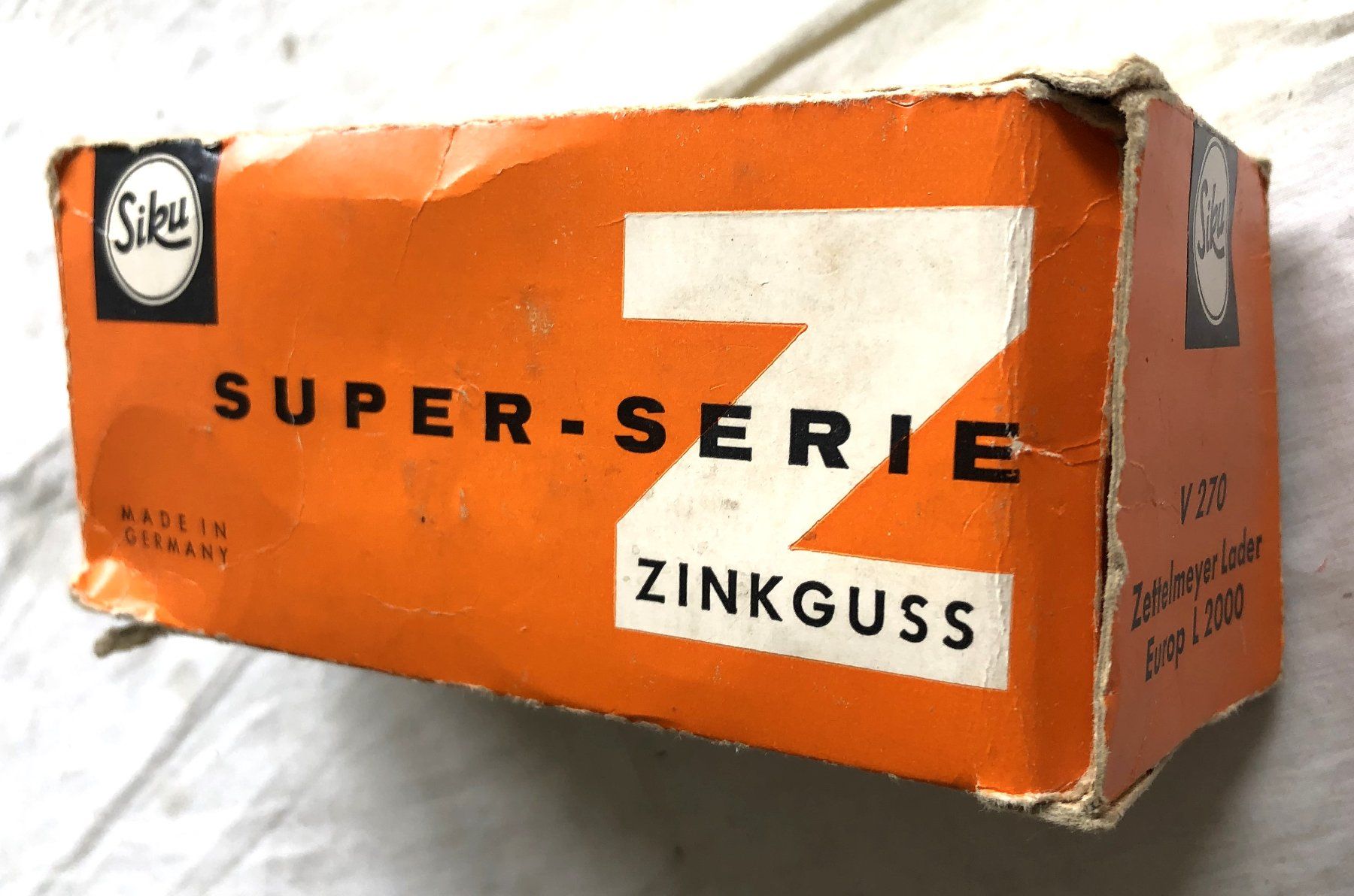 Siku Modellautos: Siku - Super-Serie - Zettelmeyer Lader Europ L 2000 – Gebraucht aus Schaffhausen von durruti 1