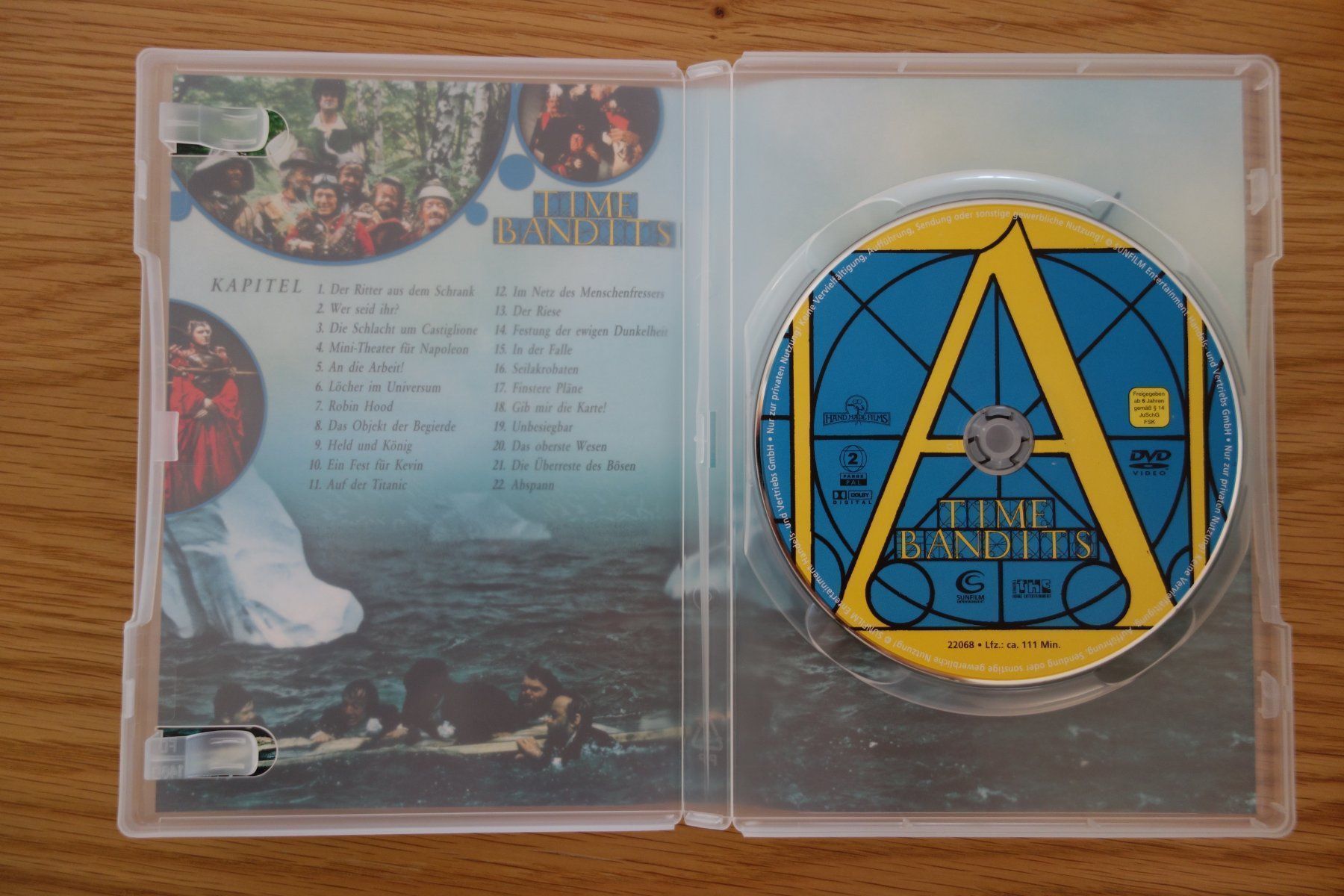 Tutti i DVDs: Time Bandits, DVD, deutsch – Usato da Wil SG venduto da Donaldus 2