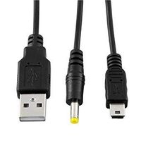 USB auf 2-in-1 USB-Ladekabel PSP 1000 / 2000 / 3000