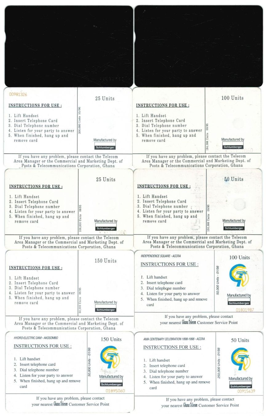 Cartes de téléphone: 10 Telefonkarten Ghana – D'occasion à Zürich par Tolima194 1
