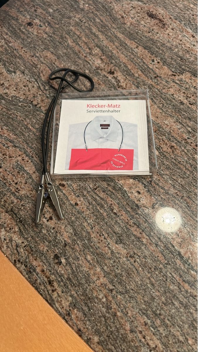 Wandhalterungen: Klecker-Matz Serviettenhalter neu – Neu und originalverpackt aus Arisdorf von Checkmaster