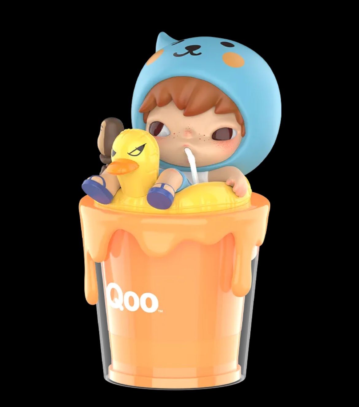 Pop Mart Statuette: Pop Mart Hirono x Qoo Figure 7.5cm – Nuovo e nell'imballaggio originale da Glattbrugg venduto da arttoy.land