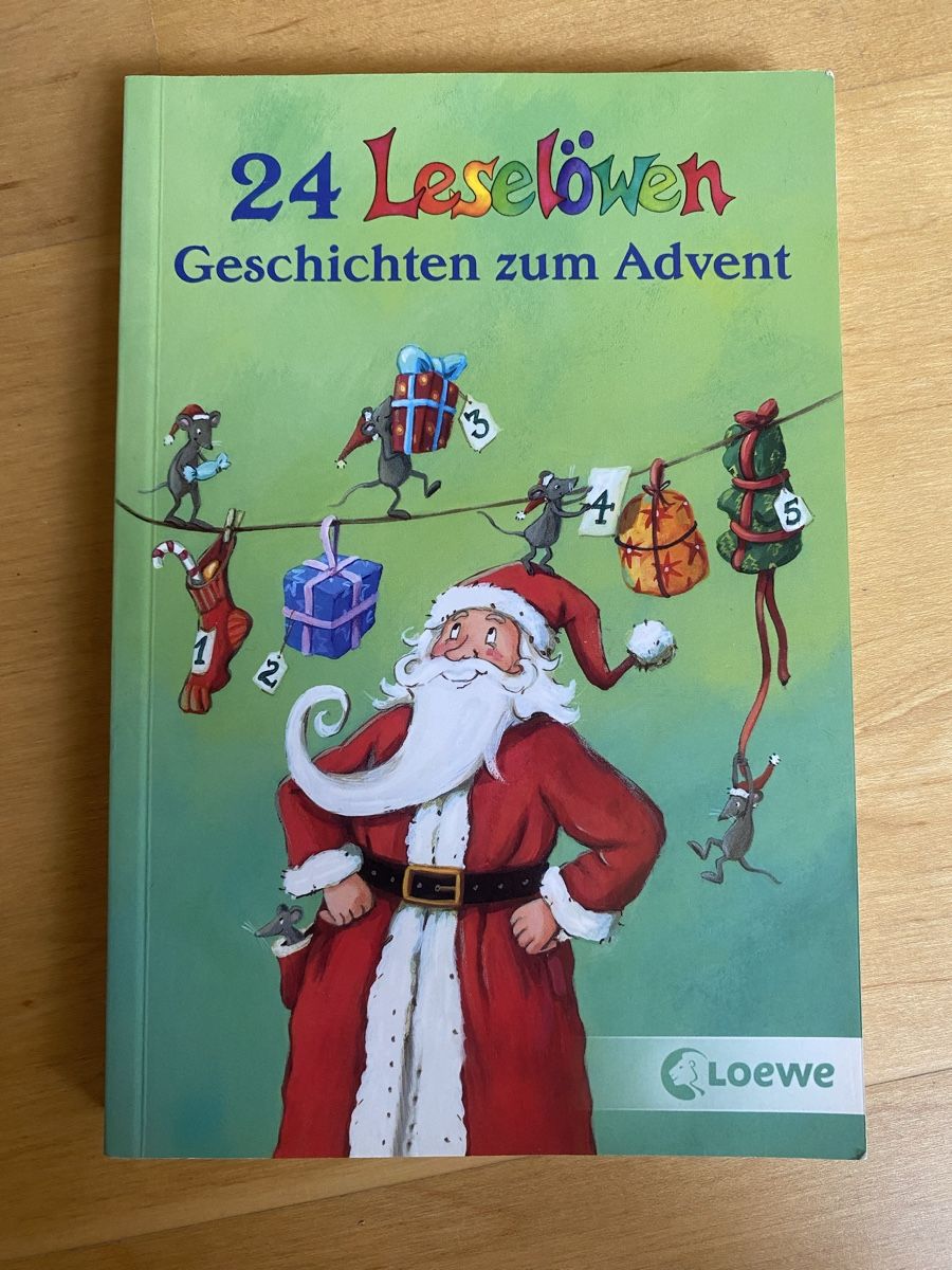 Libri: 24 Leselöwen Adventsgeschichten – Usato da Baden venduto da miri.2000