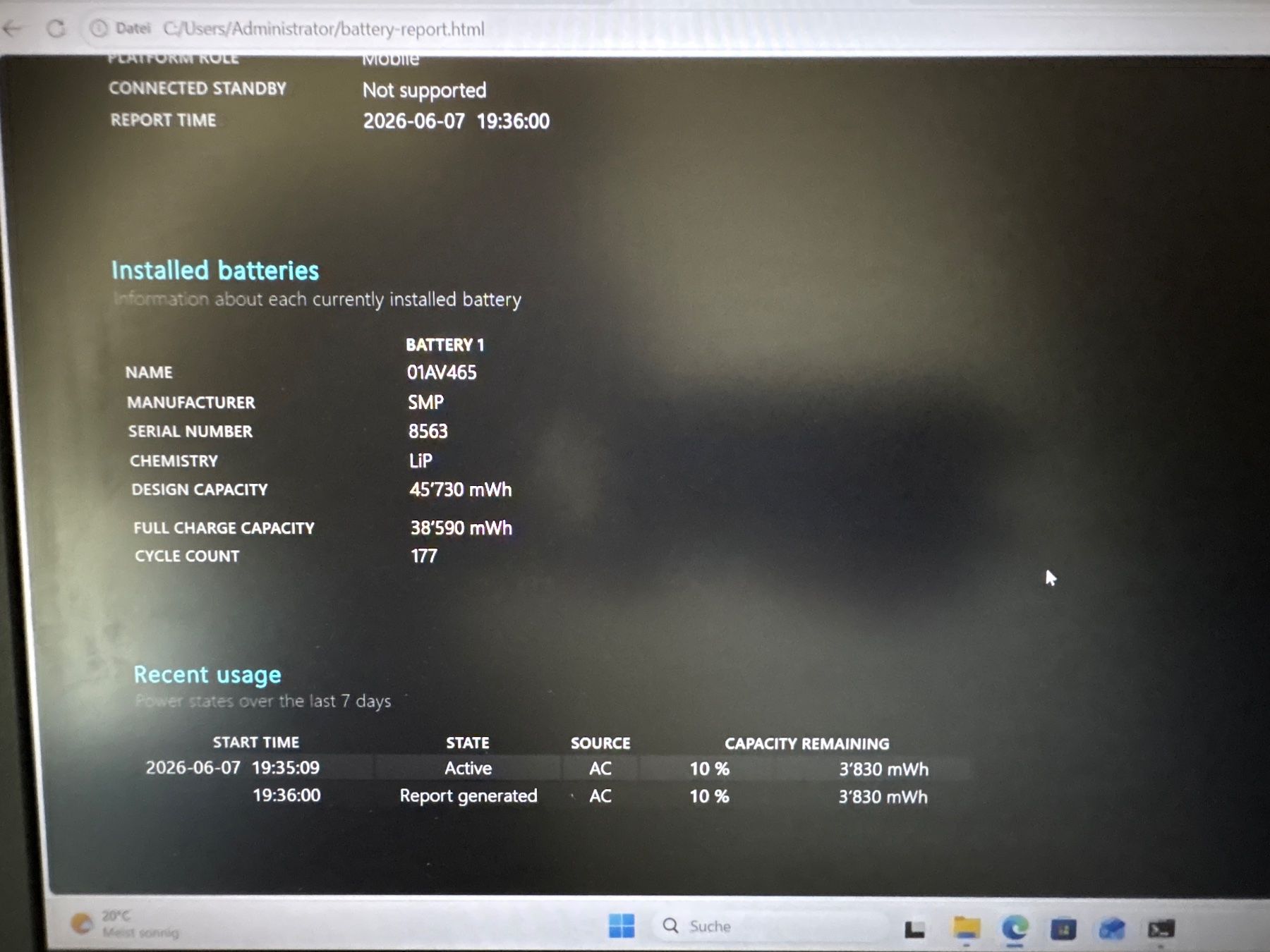 Lenovo Notebook: Lenovo ThinkPad L580 – Usato da Rorschacherberg venduto da Beachandsnow 6