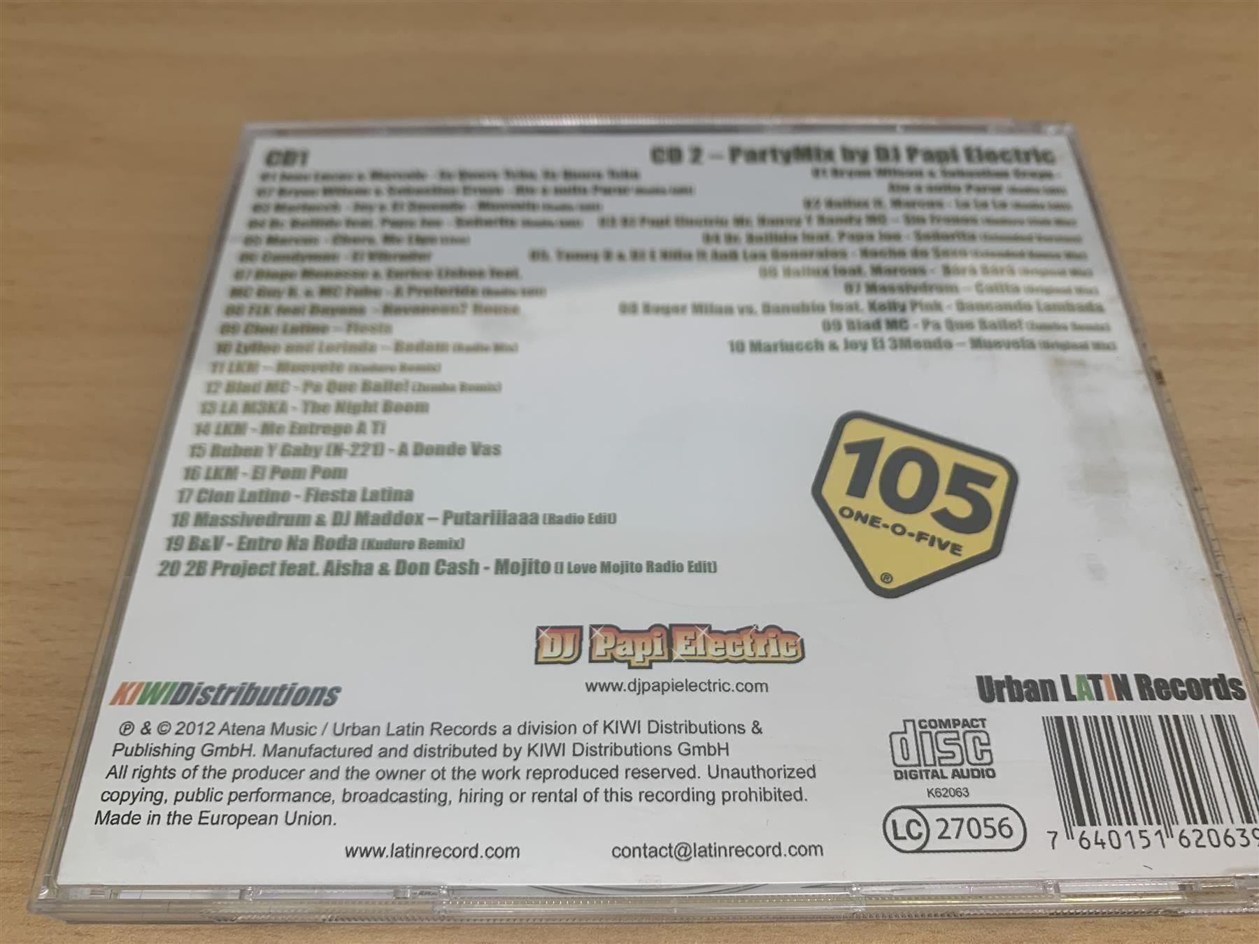 CD: DJ Papi Electric – Danza Kuduro 3 - 2 CD – Usato da Rikon im Tösstal venduto da Alpenmutz 1