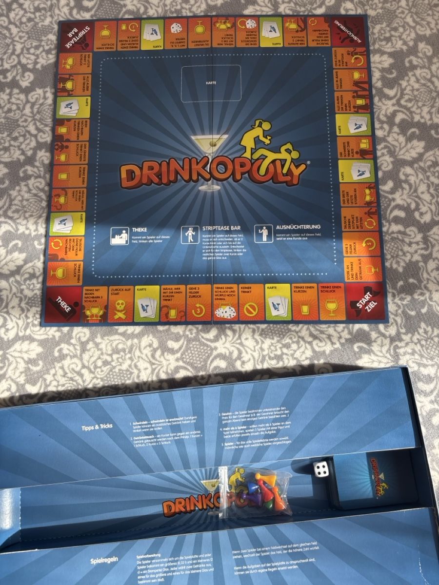 Giochi: Drinkopoly Spiel – Nuovo (secondo la descrizione) da urnäsch venduto da sar_td5y 1