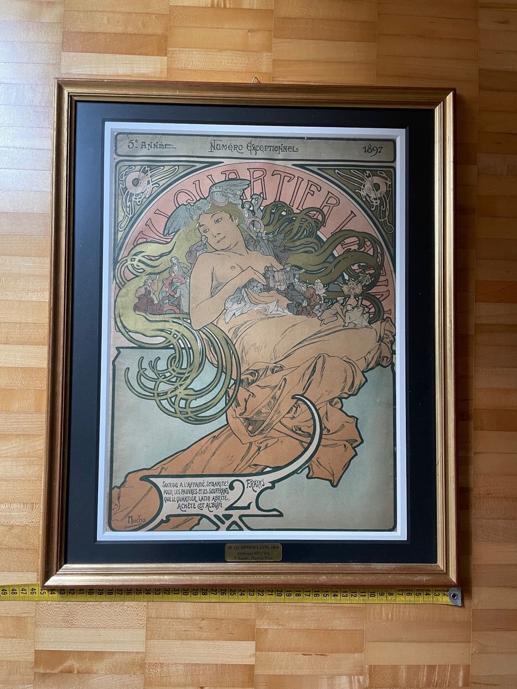 Grafica & Litografie: Original Lithografie von Alfons Mucha 1897 – Usato da Basel venduto da misterX64