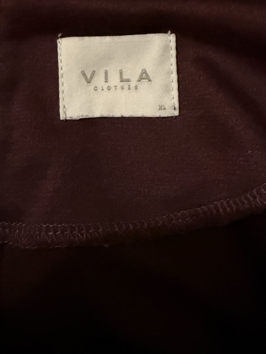 Vila Vestiti: Vila Kleid, bordeaux, Grösse XL – Nuovo (secondo la descrizione) da Basel venduto da zukk_ 2