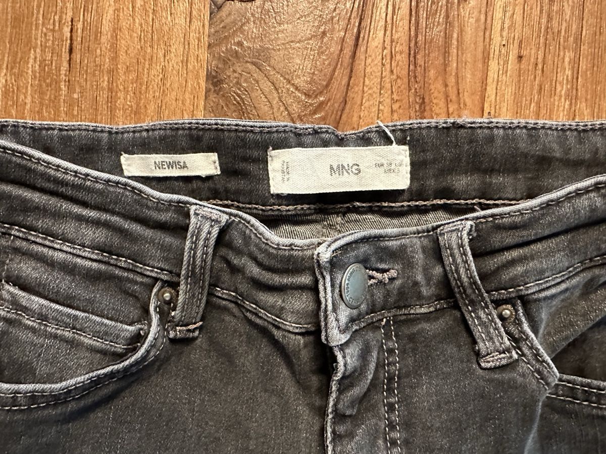 Mango Jeans: Mango Jeans, Grau, Neu! , Gr. 38 – Neu (gemäss Beschreibung) aus Altendorf von Eastwick4 2