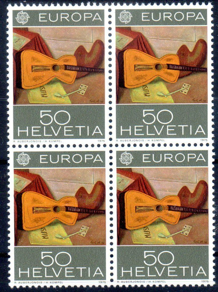 Tutti i francobolli: EUROPAMARKE 1975 4ERBLOCK ** POSTFRISCH ** - TH84 – Nuovo (secondo la descrizione) da Losone venduto da EM2019