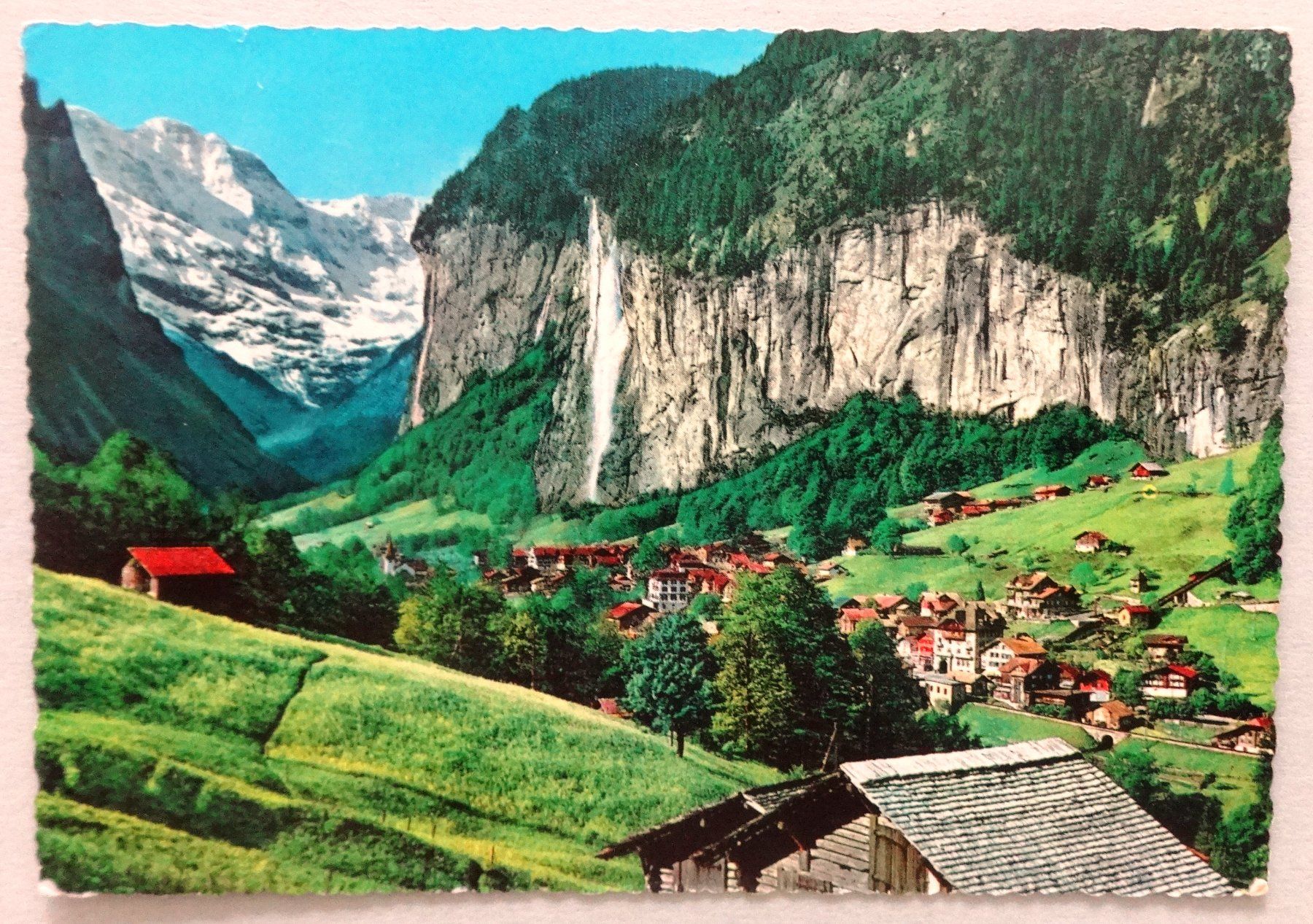 Cartes postales: Lauterbrunnnen mit Staubbach – Défectueux à Fétigny par Billy2miny