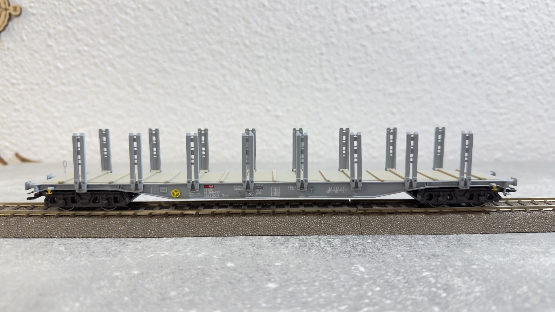 Märklin Modelleisenbahnen: Märklin Rugenwagen H0 / AC – Gebraucht aus Schlieren von rat_lq6b 7