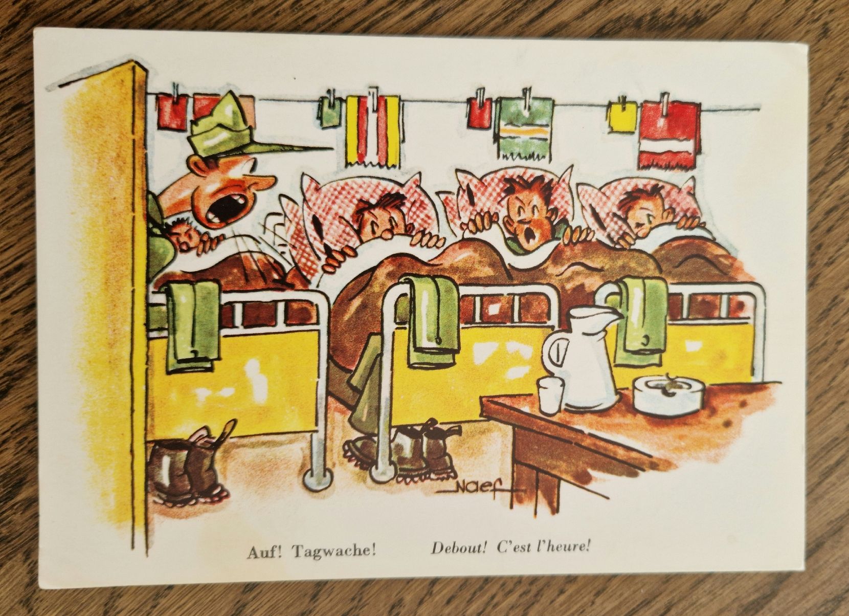 Cartoline postali: Spasskarte Militär, Feldpost – Usato da Ebikon venduto da Donar50