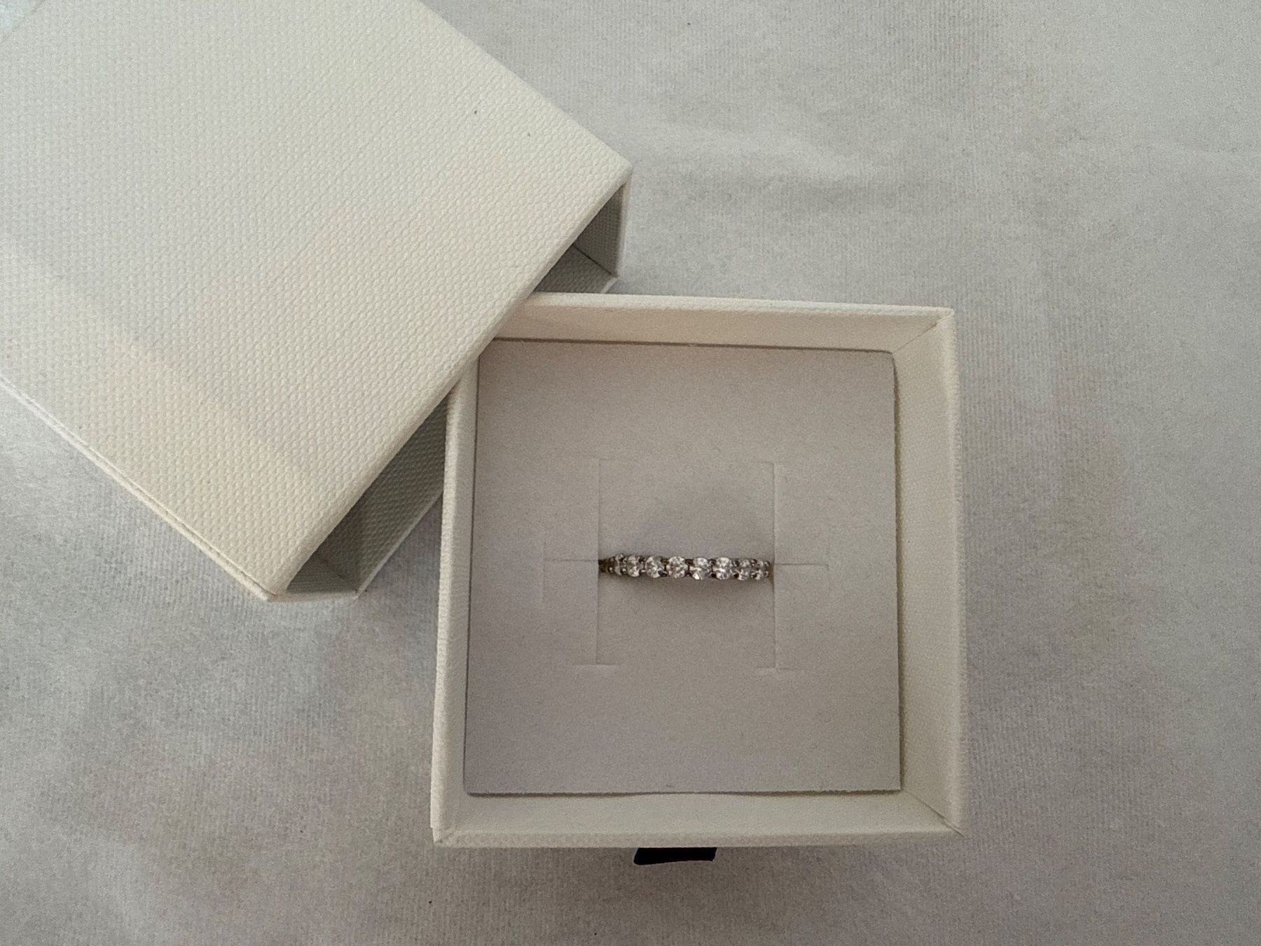 Christ Ringe: Damen Ring Silber von Christ mit Schachteli – Gebraucht aus Schönenwerd von d.chiara