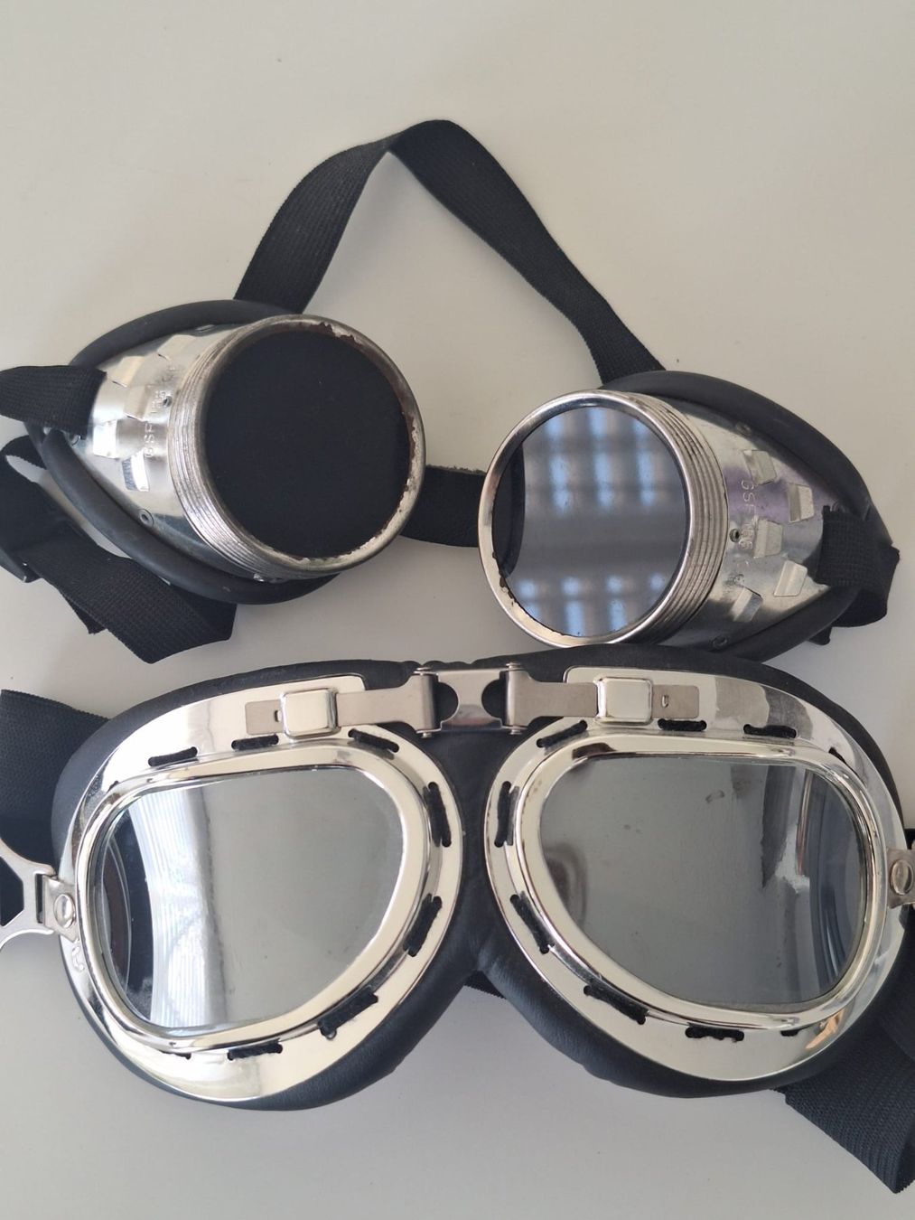 Lunettes & Verres: Steampunk Goggles Fliegerbrille Vintage – D'occasion à Rothenthurm par GhostSymphony