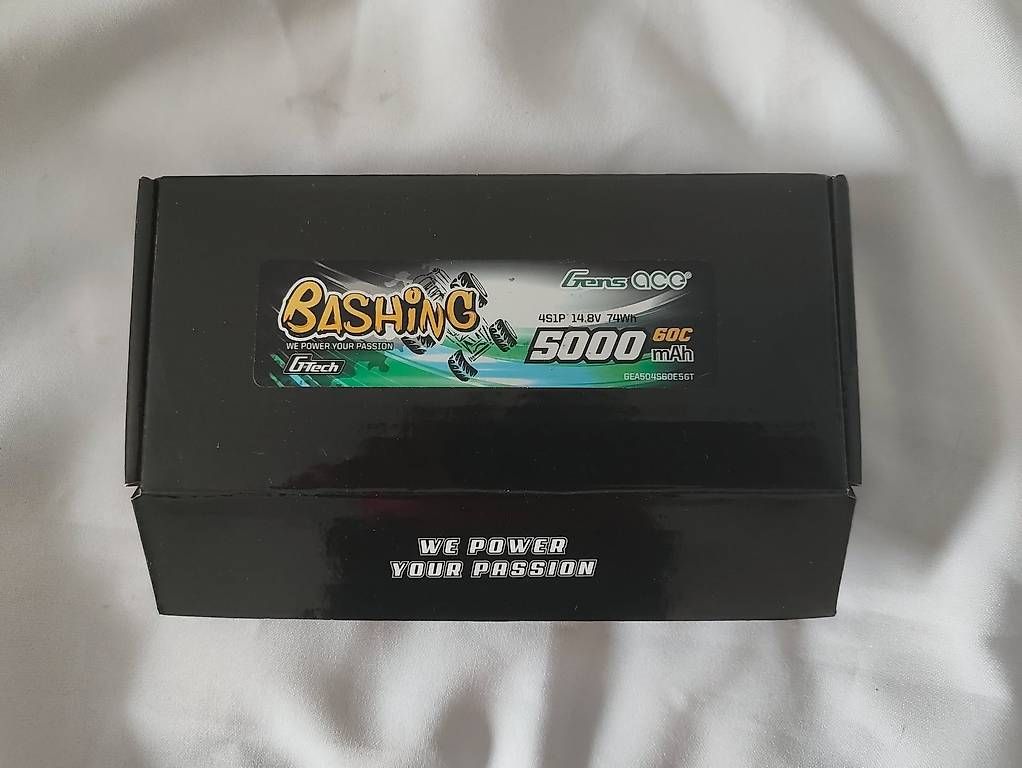 Batterie, Caricabatterie & Alimentatori: Gens Ace 4S 5000mAh/60C LiPo EC5 – Nuovo e nell'imballaggio originale da St.Gallen venduto da becks0815 2