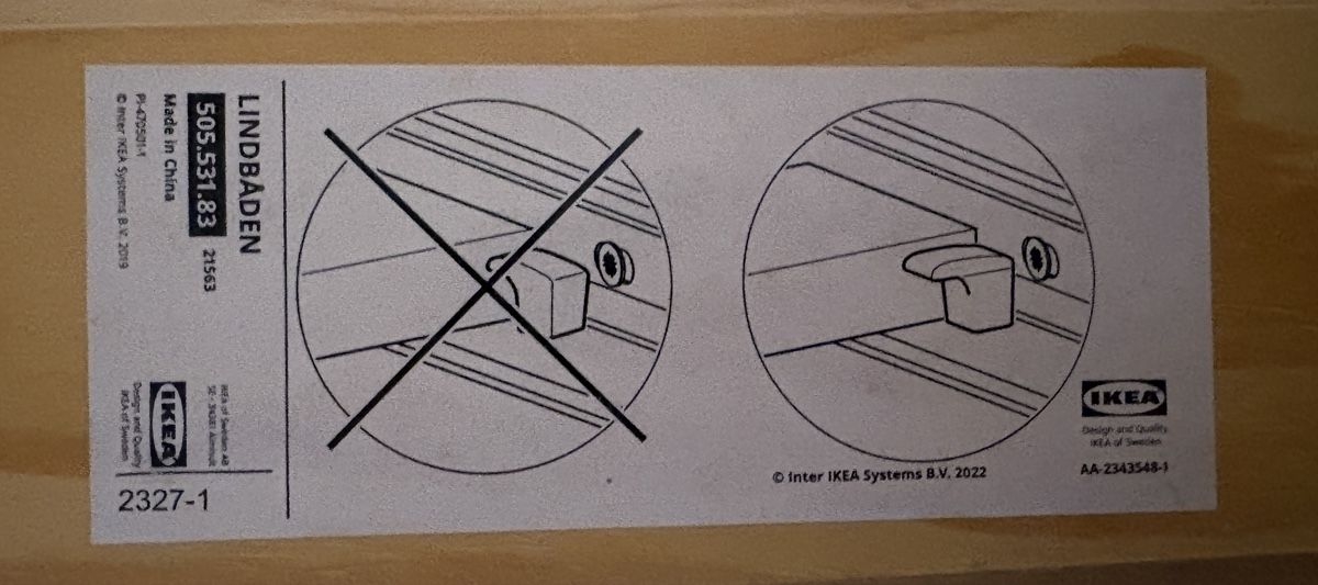 Ikea Reti a doghe: 2x lattes de lit – Usato da Lausanne venduto da ValeMerky 4