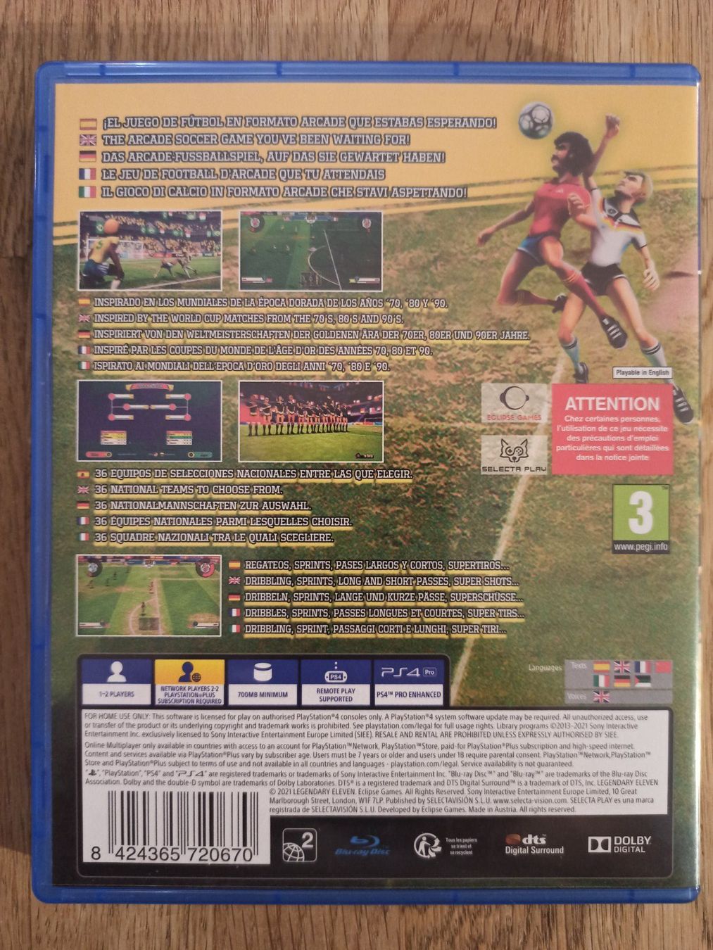 Jeux: Legendary Eleven PS4 / PS5 – D'occasion à Oberweningen par mar_87mx 1