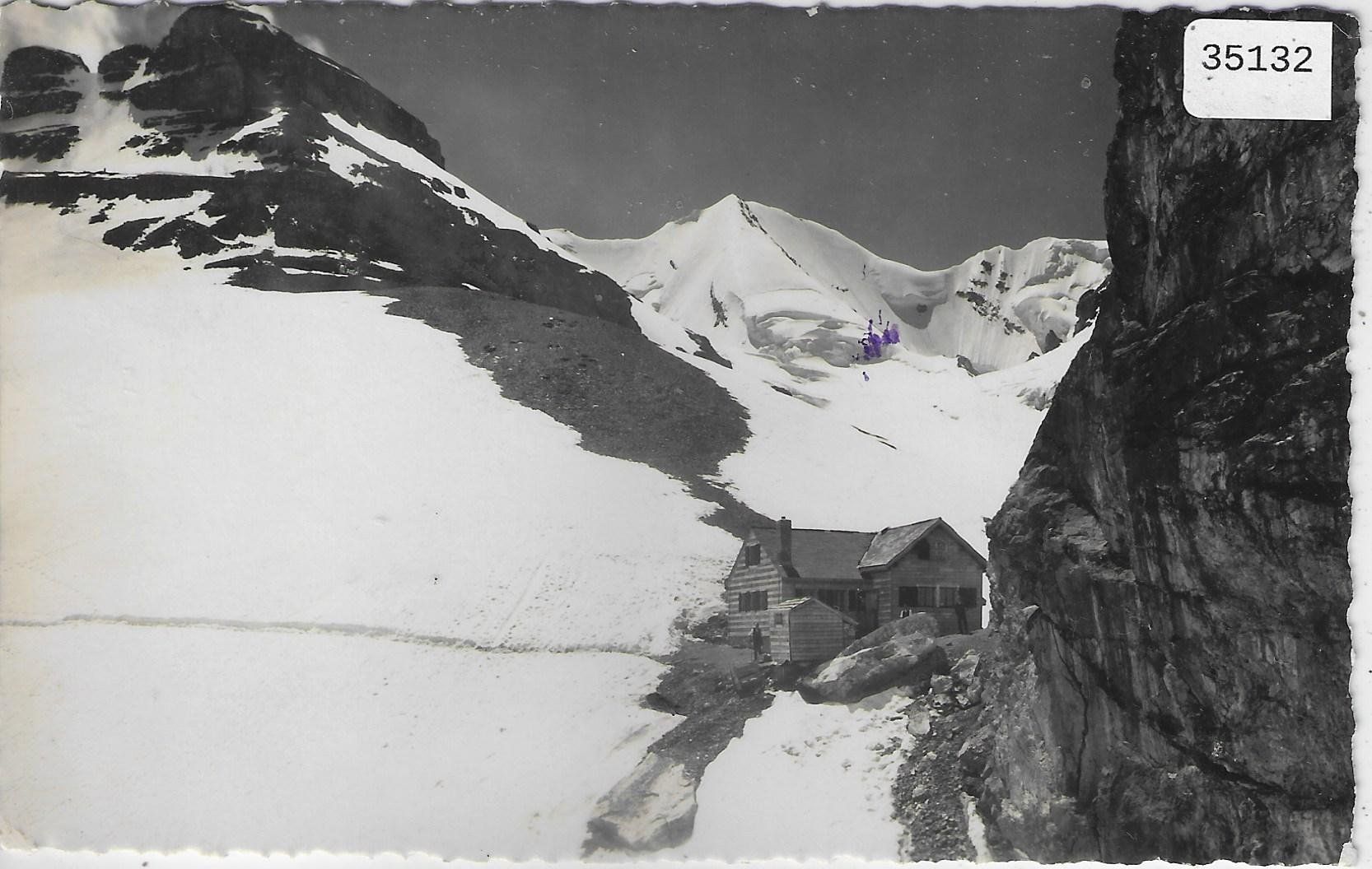 Cartoline postali: Blüemlisalphütte am Hotürli – Usato da Ettingen venduto da Kartenplanet