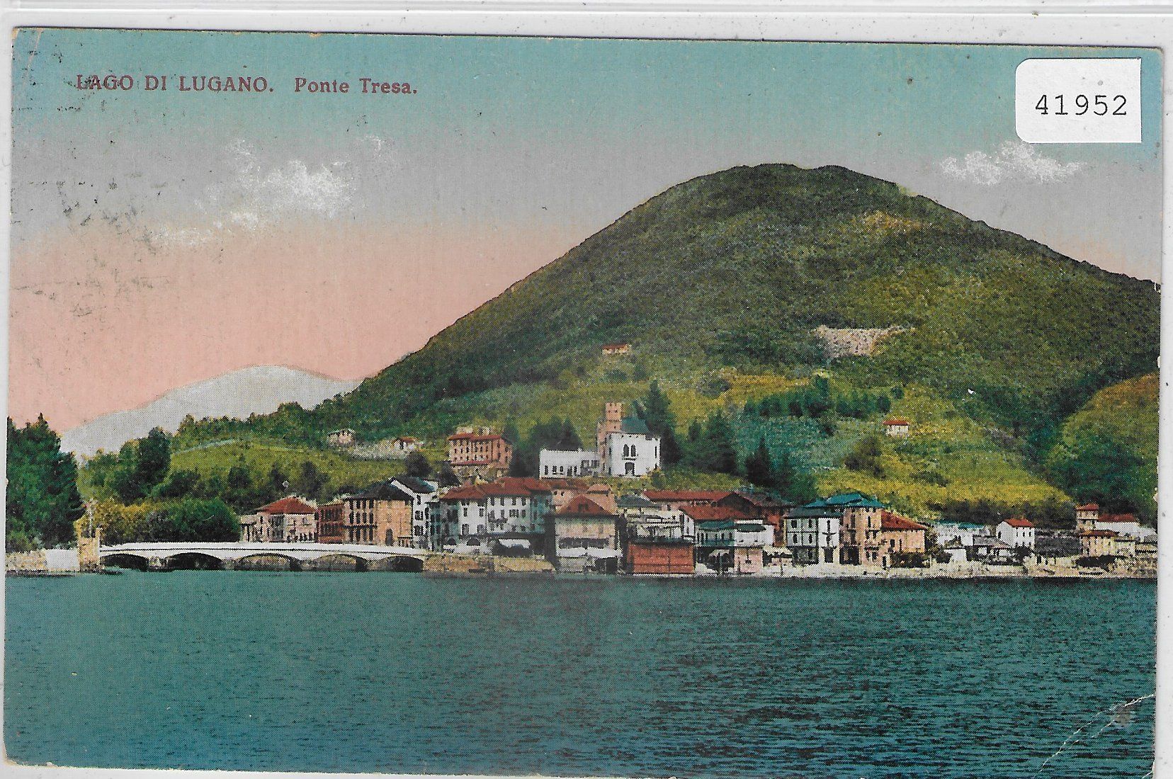 Ansichtskarten: Lago di Lugano - Ponte Tresa – Gebraucht aus Ettingen von Kartenplanet