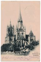 Cathédrale de Lausanne, circulée 1899