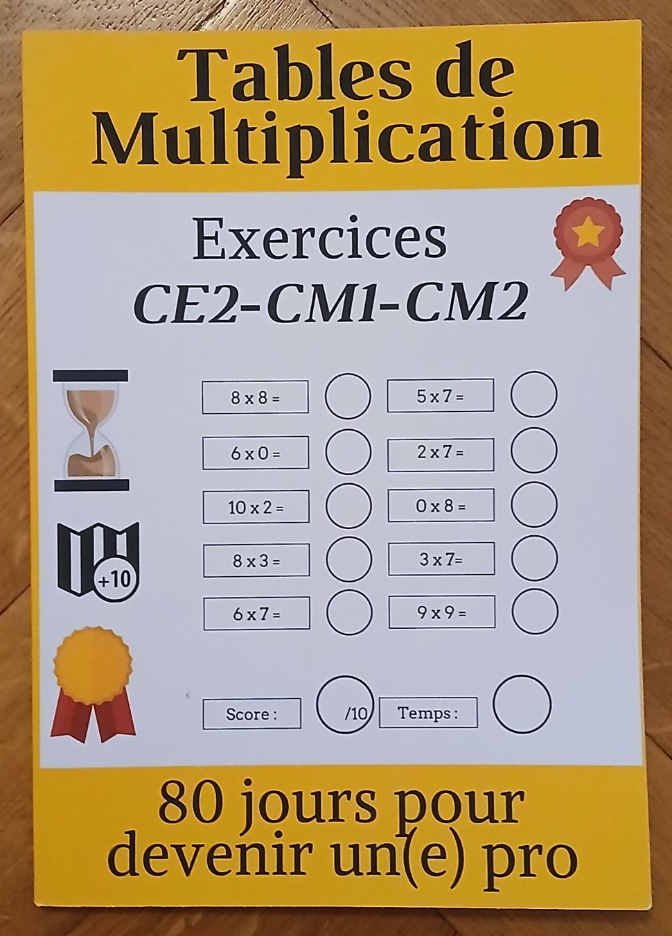 Livres: Tables de Multiplication CE2 CM1 CM2 – D'occasion à Lausanne par hdda