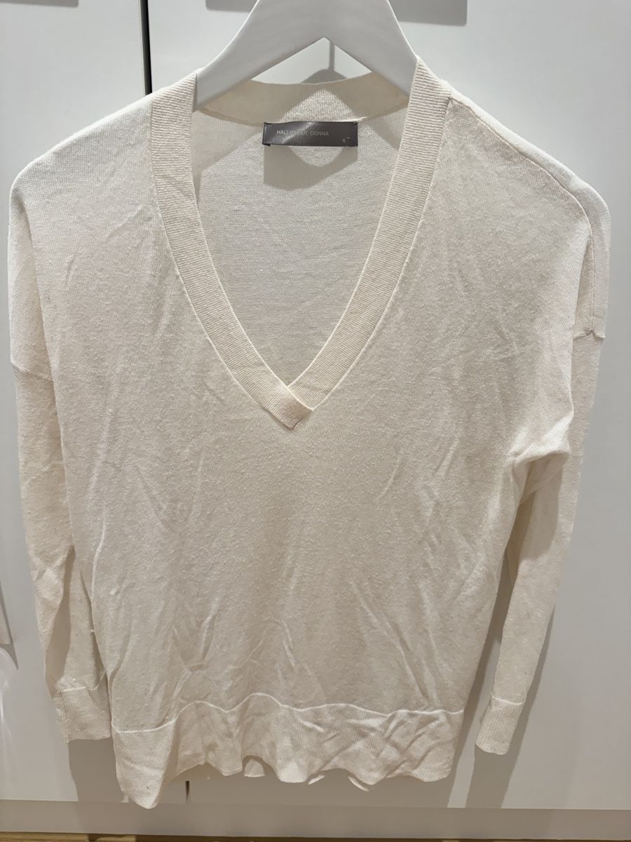 Hallhuber Pullover & Sweatshirts: HALLHUBER DONNA Pullover, Gr. S, Weiss – Gebraucht aus Bremgarten AG von val_ch