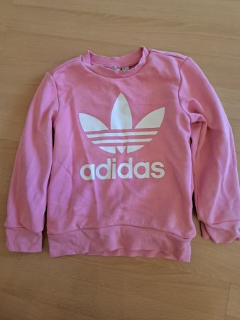 Adidas Pullover pink 5-6 jahre neuwertig
