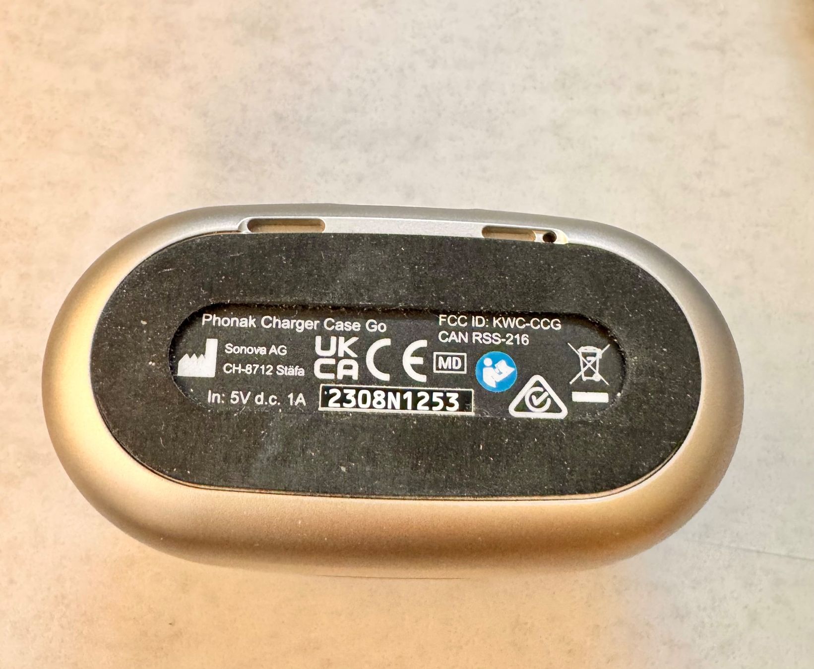 Phonak Caricabatterie: Phonak Charger Case Go – Usato da Hermetschwil-Staffeln venduto da Sigmund57 7
