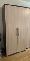 Geräumiger 2-türiger Kleiderschrank – 100 × 60 × 202 cm