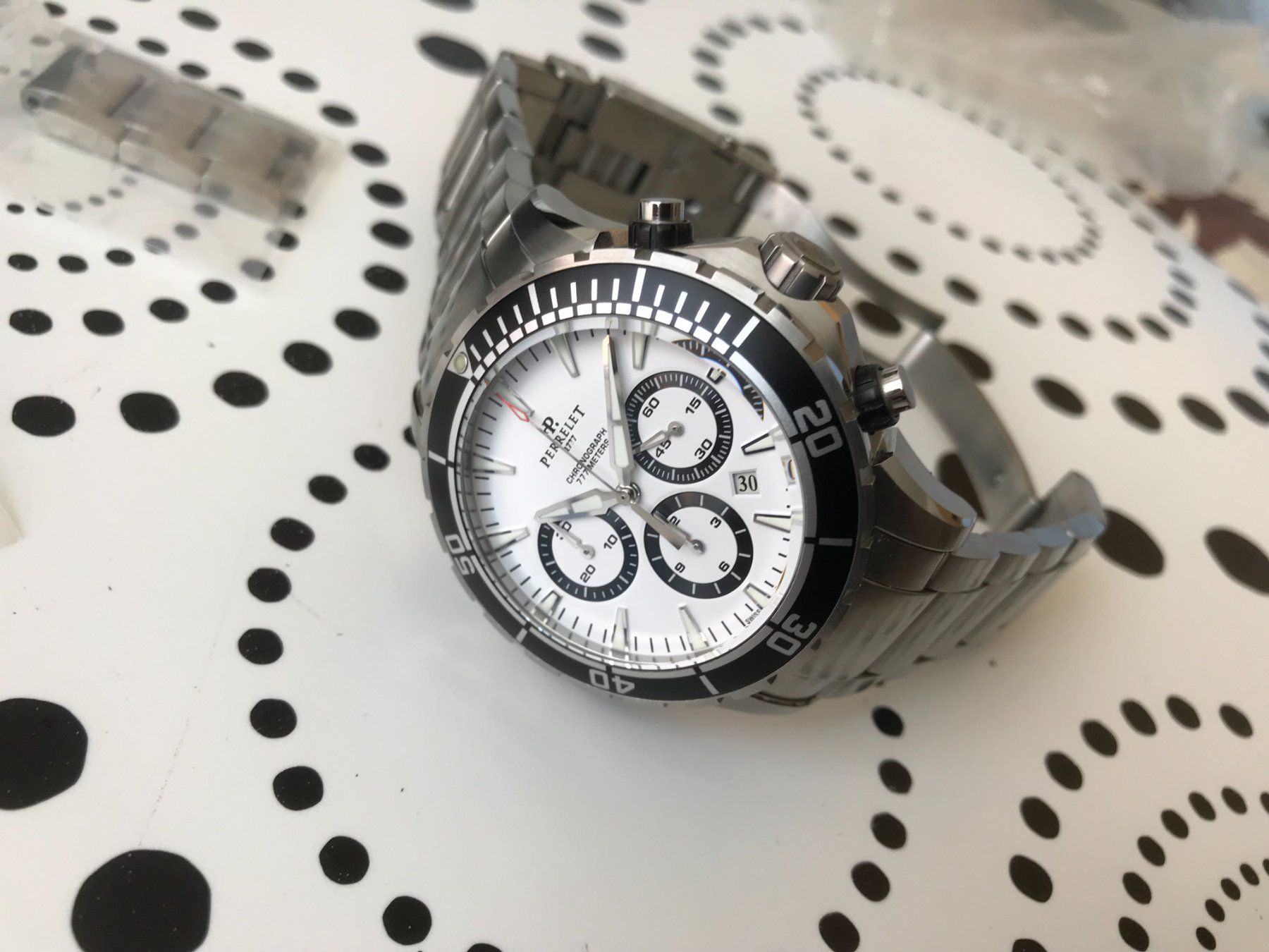 Perrelet Uhren: PERRELET SEACRAFT - CHRONOGRAPH AUTOMATIC DIVER - SWISS MADE – Gebraucht aus Epalinges von watchforyou 4