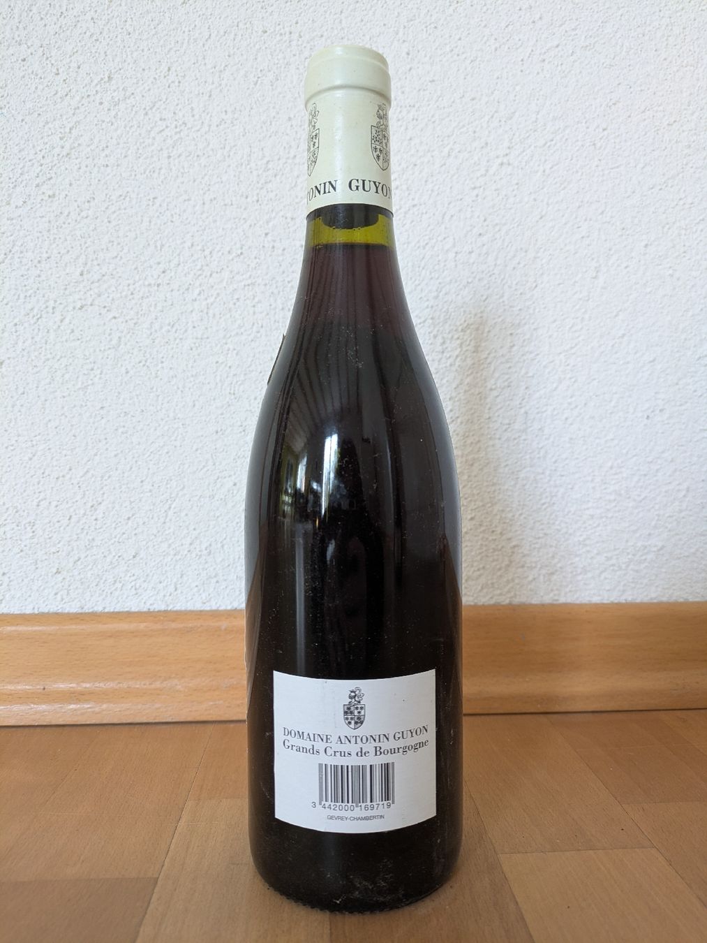 Wein: Gevrey-Chambertin 1997, Antonin Guyon – Neu (gemäss Beschreibung) aus Hölstein von Flurin_06 1