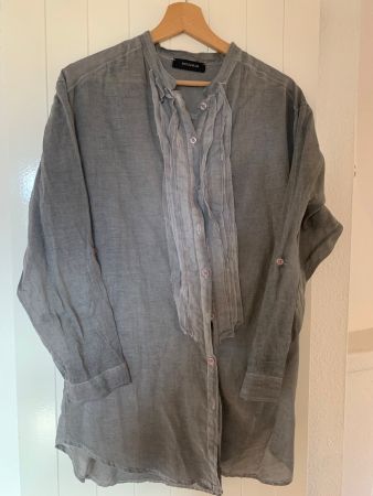 Camicia cotone grigia tg 42 Italiana