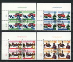1997, Nr.909–912, Sonderpostmarken, Viererblöcke, ET